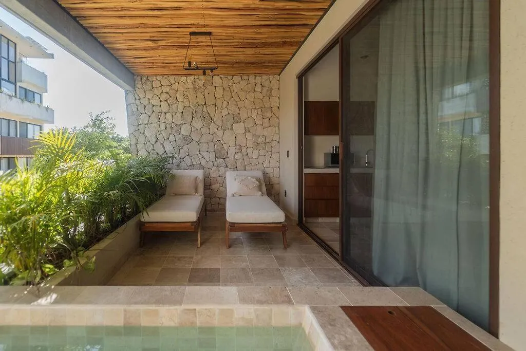Casa Chul Romantic Apartment Tulum Mexikó